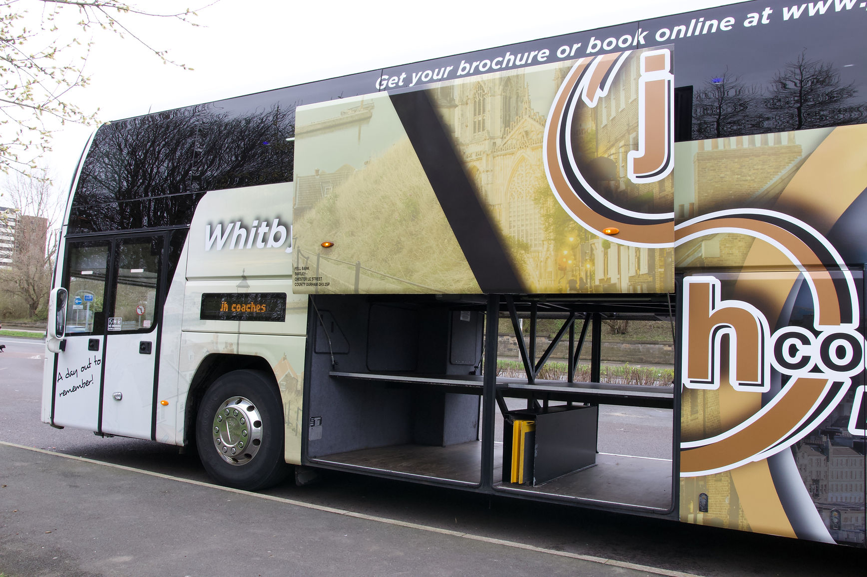 Coach storage capacity