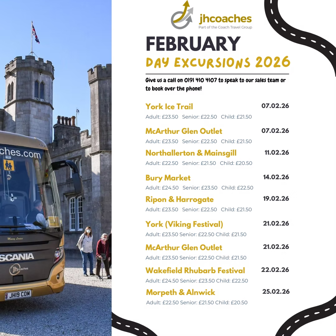 February day excursions